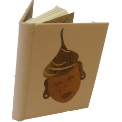 CARNET D'OR - masque en bois - pièce unique