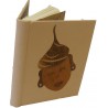 CARNET D'OR - masque en bois - pièce unique